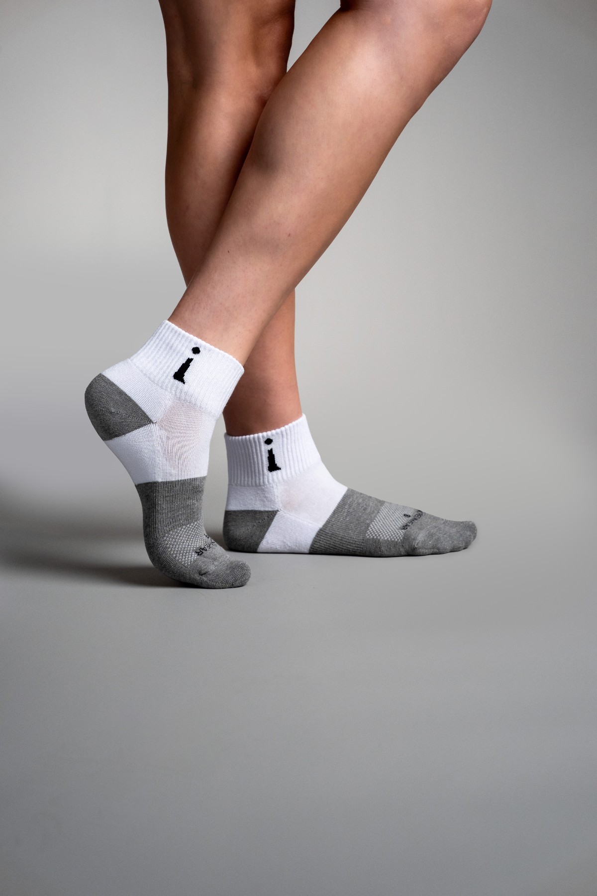 Aktivne čarape - kratke Bela/S