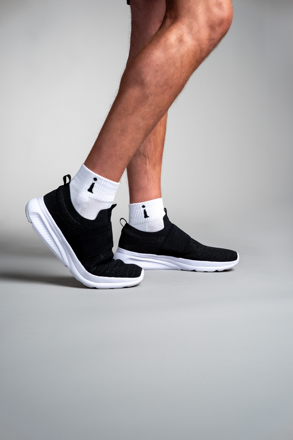 Aktivne čarape - kratke Bela/S